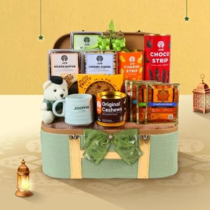 

Parcel Lebaran Hampers Ramadhan 2025 Bingkisan Kado Gift Set Cookies JCO - MARS