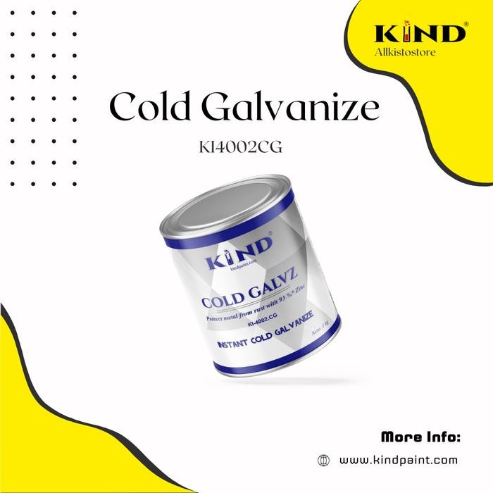 

Cat Repair Hotdip Galvanizing - KIND 4002CG Cold Galvanize