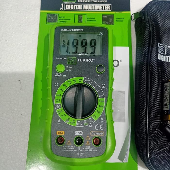 Terpopuler Multitester Digital Tekiro - Avo Meter - Digital Multi Tester Tekiro