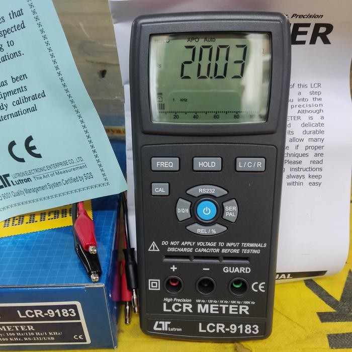 Limited Lutron Lcr-9183 Lcr Meter