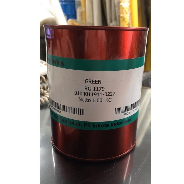 

RG 1179 Green cat sablon basis minyak royal guard