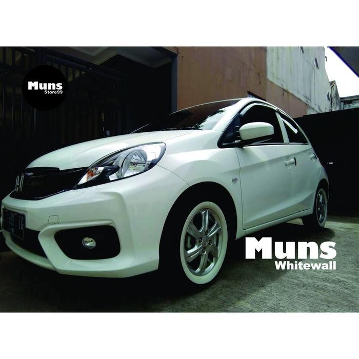 [Expert] Lis Ban Mobil White Wall Ban Mobil Velg Ring 14 WHEELER Original