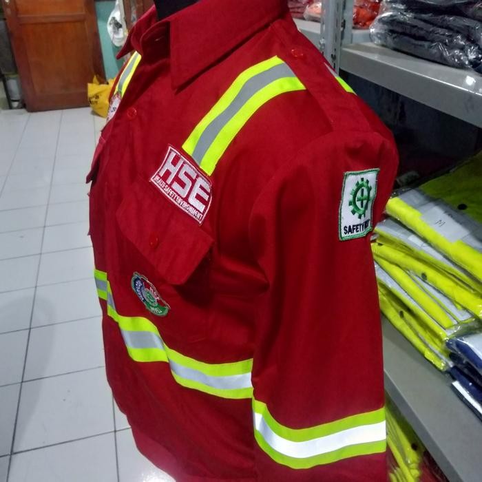 (Expert) SERAGAM ATASAN HSE KANCING FULL LOGO