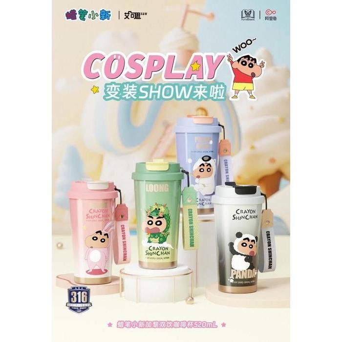 TUMBLER TERMOS STAINLESS 316 SINCHAN 520ml