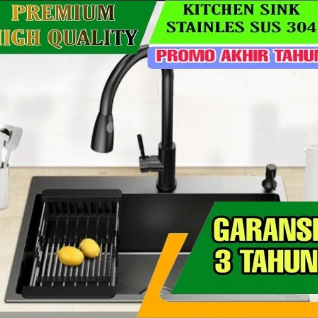 Kitchen Sink Onan 5040 Hitam/Black
