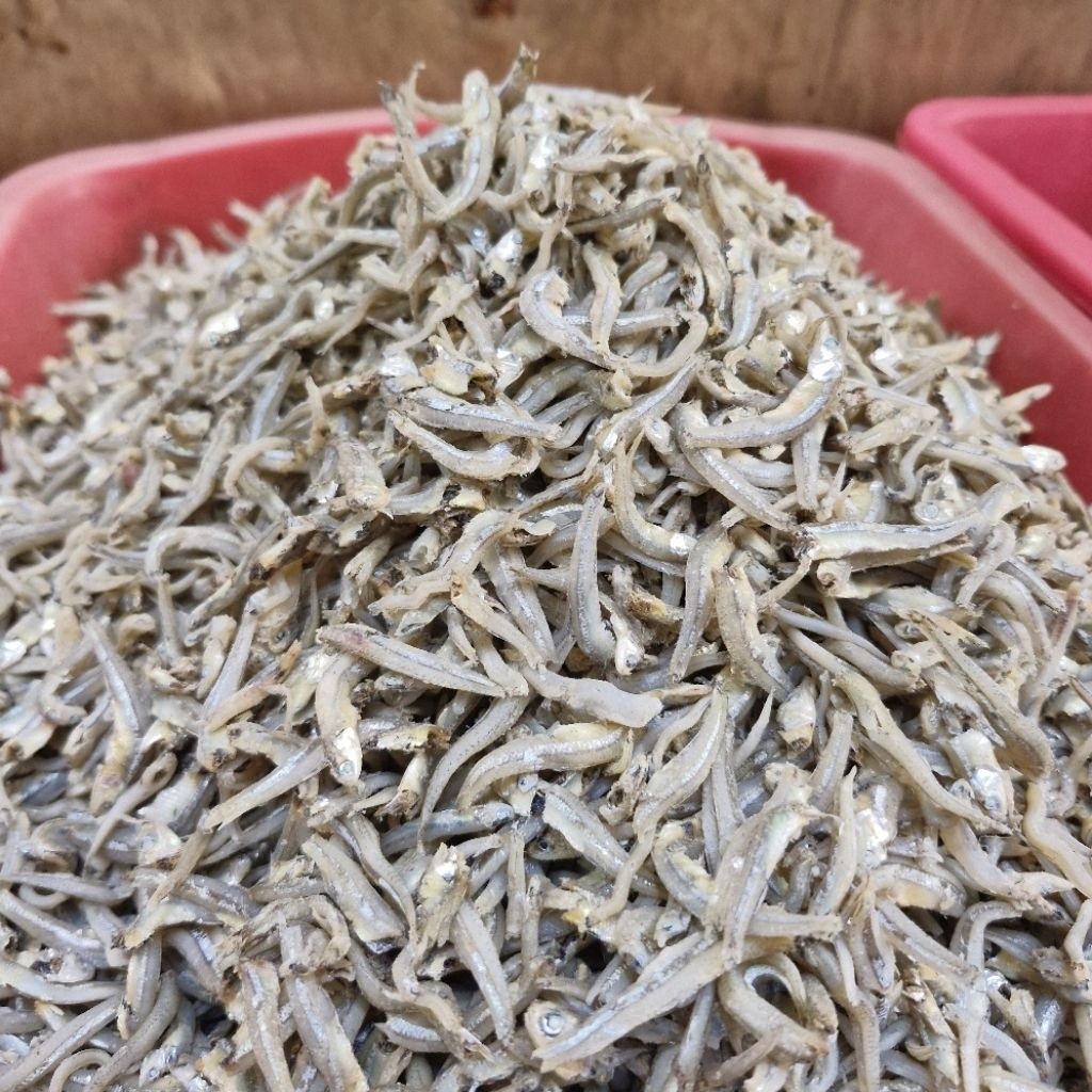 

100 gr - IKAN TERI KECIL (KALIMANTAN) / Teri Kalimantan Kering / Ikan Teri Halus / Teri Asin Kecil Asli Kalimantan