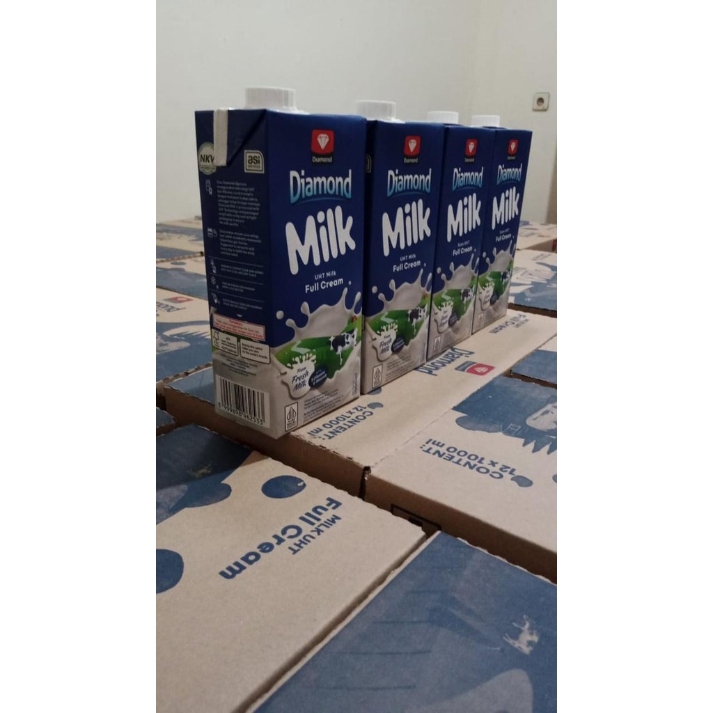 

FyZ Susu UHT Diamond Full Cream 1 Liter 1 Karton