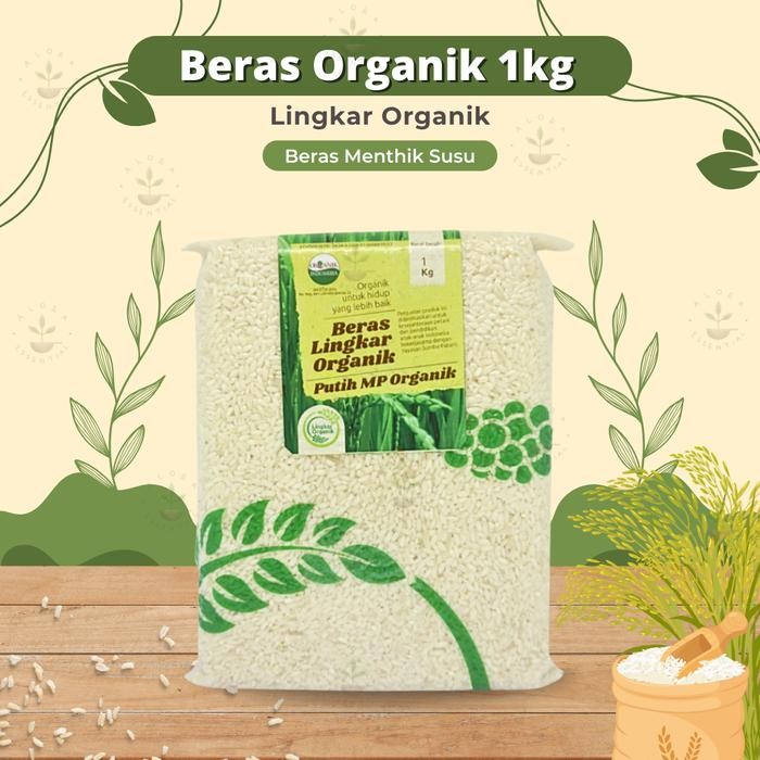 

Glx Lingkar Organik Beras Menthik Putih 1 kg - Beras Putih Organik