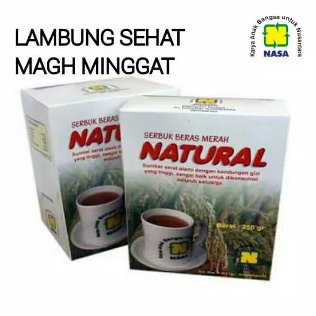 

Glx serbuk beras merah natural 500 grm SBMN NASA