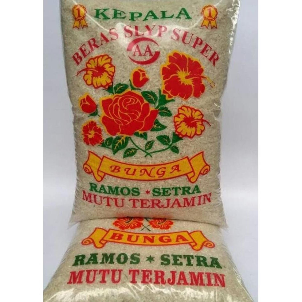 

Glx BERAS SLYP SUPER CAP BUNGA RAMOS SETRA 5 KG