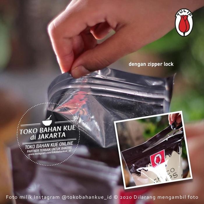 

FyZ Tulip DARK Chocolate Chip 1kg PACK ASLI Chocochips Cokelat Chips 6mm