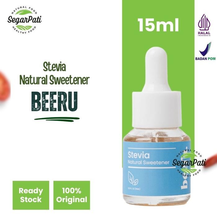 

FyZ Beeru Stevia Cair Natural Sweetener - 15mL Pemanis Alami Tanpa Kalori