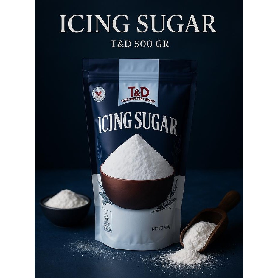 

FyZ ICING SUGAR TITAN T&D UKURAN KEMASAN 500 GRAM