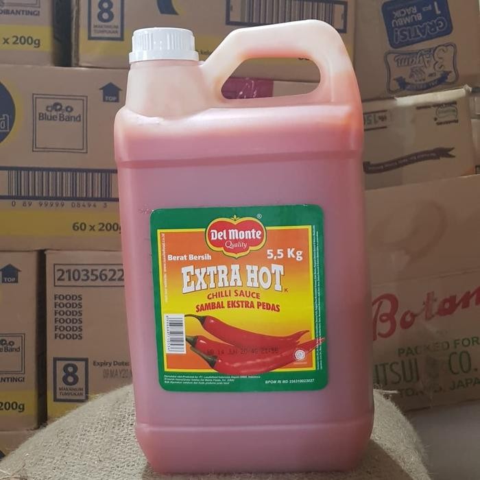 

Glx SAMBAL DELMONTE JERIGEN EXTRA HOT 5,7 KG