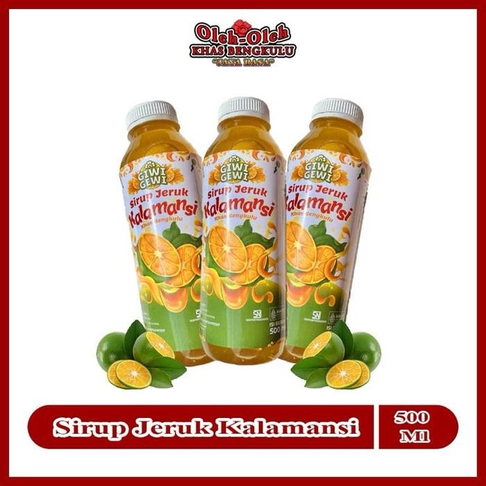 

ASLI [500 ml] SIRUP JERUK KALAMANSI ASLI BENGKULU / SIRUP JERUK KUNCI / SIRUP LEMON CUI / SIRUP