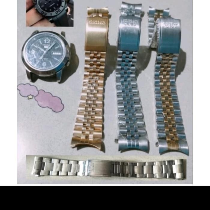 Strap Rantai Jam Tangan Seiko GMT dan Datejust