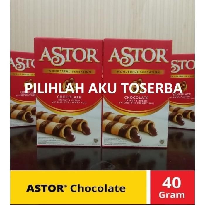 

Ger ASTOR Coklat 40 gr / ASTOR Waferstick Coklat 40 gr (1 PAKET ISI 6 PCS)