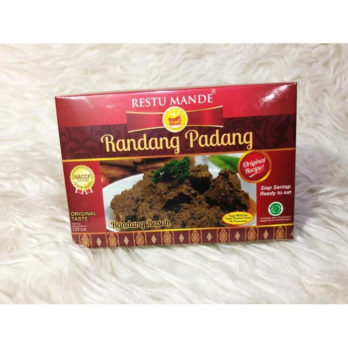 

Gdh Rendang Basah Padang 125 gr Daging Sapi Tanpa Lemak - Frozen, Cumi, Sarden