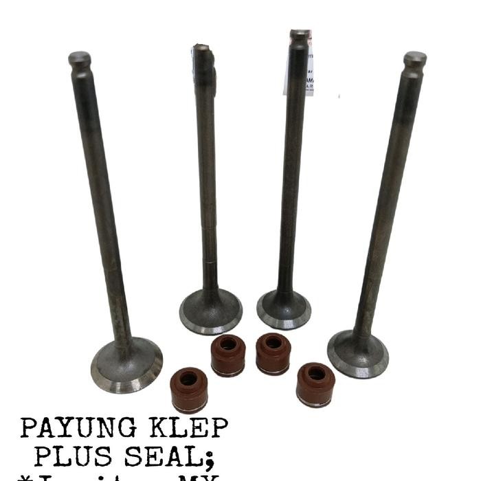 TERMURAH PAYUNG KLEP SET+SEAL KLEP JUPITER MX/JUPITER MX 135CC/VIXION LAMA/VIXION NEW KENDARAAN