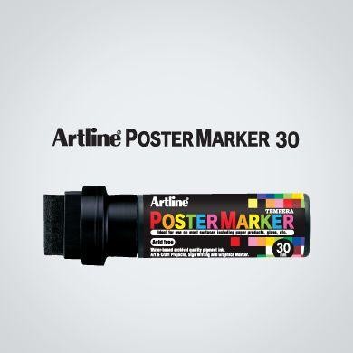 

Spidol Artline Sp Marker Epp-30 Poster 30 Mm Gratisongkir