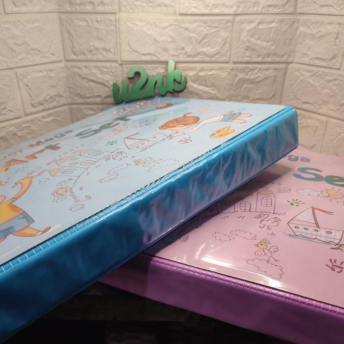 

Crayon Anak Set 208 Pensil Warna Spidol Gratisongkir