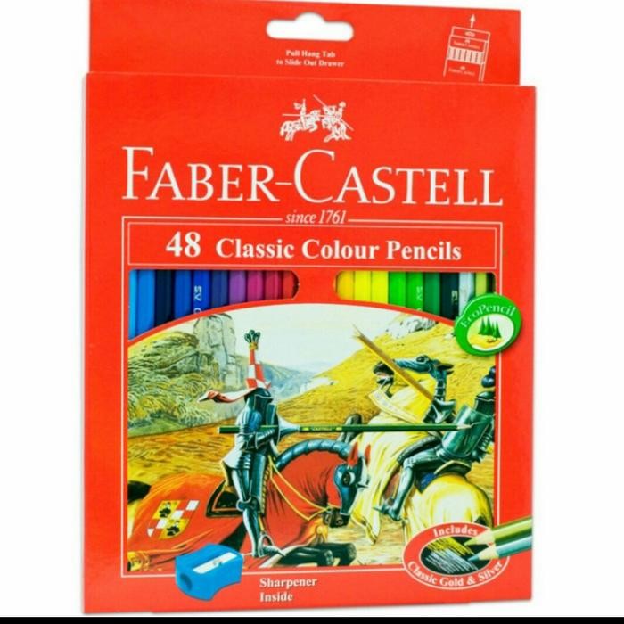

Pensil Warna Clasic Isi 48 Faber Castell Gratisongkir