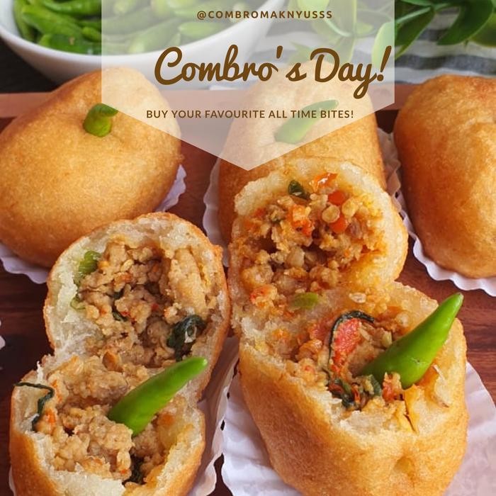 

Ger Combro Maknyusss Oncom Pedas Biasa isi 10pcs (Digoreng)