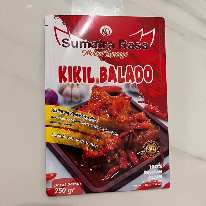 

Gdh Sumatra Rasa Kikil Masak Balado Instant