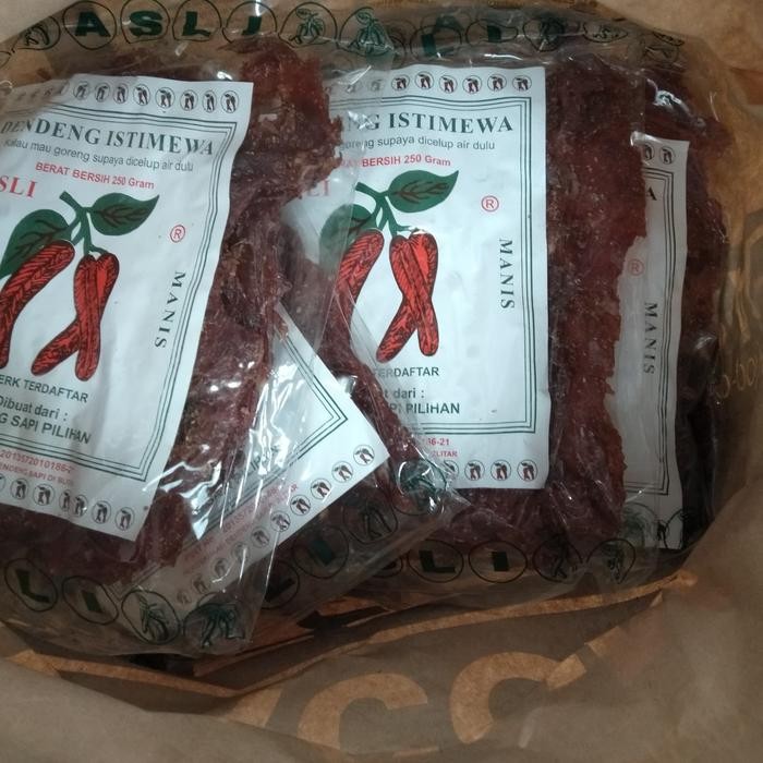 

Gdh dendeng sapi cap cabe (grosir)