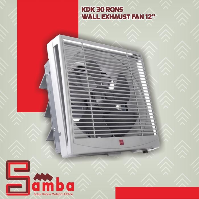 KDK 30 RQN5 WALL EXHAUST FAN 12" / KDK EXHAUST DINDING 12 INCH