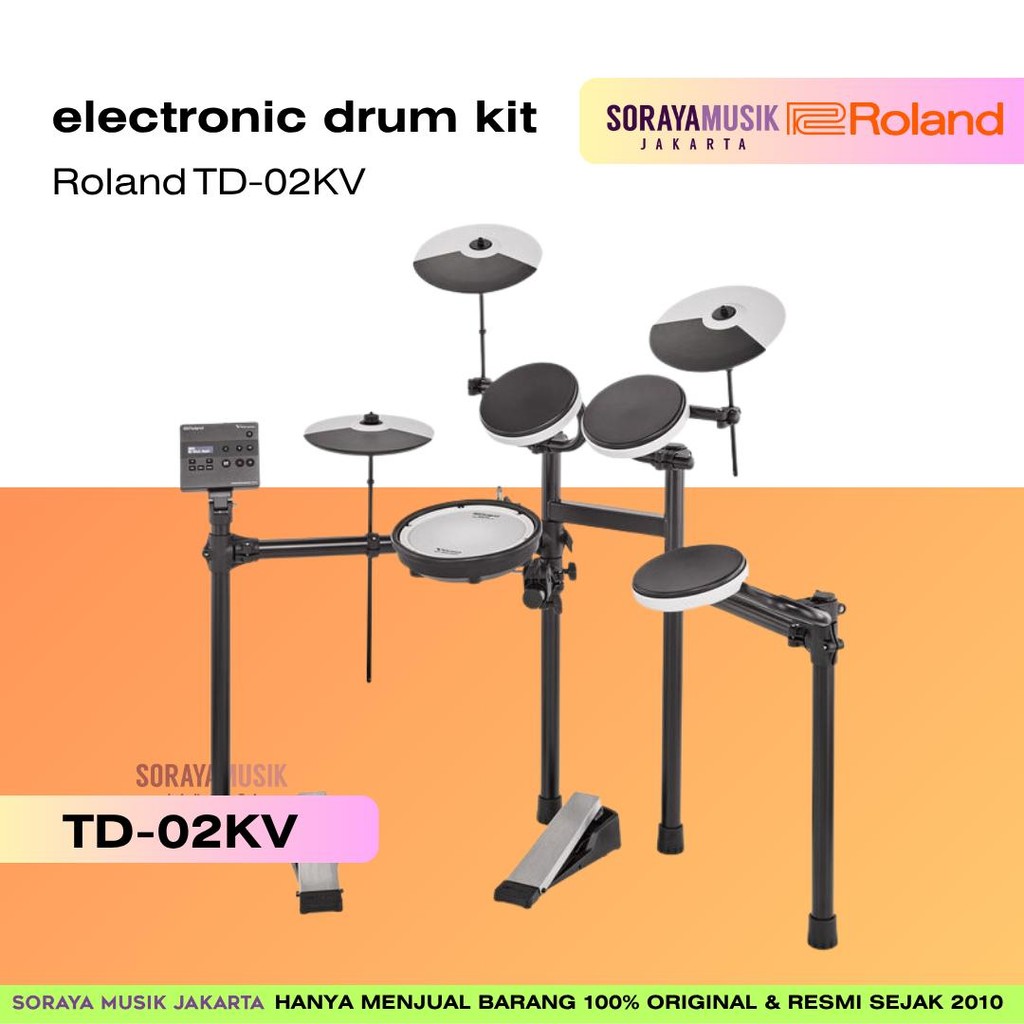 [Special Price] Roland TD-02KV TD02KV Electric Drum Roland Garansi
