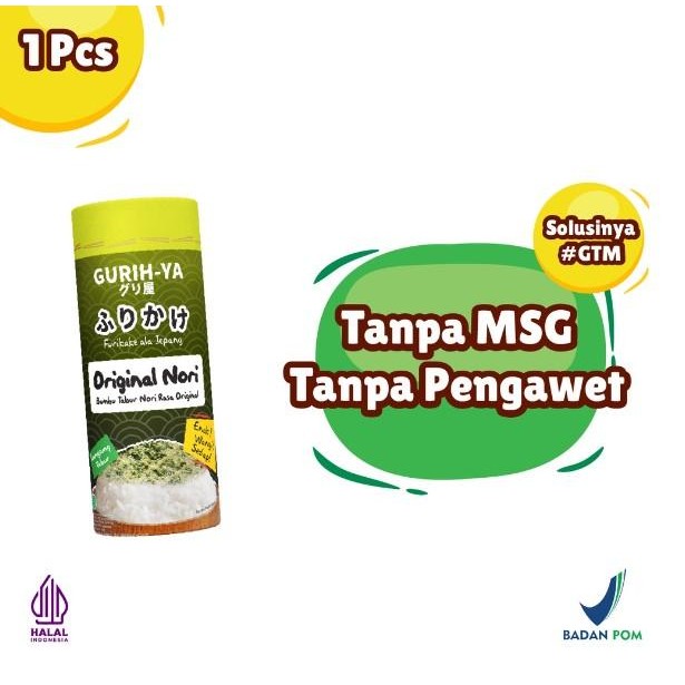 

Gdh GurihYa Original Seaweed - Gurih-Ya Rumput Laut Tabur Nori Original