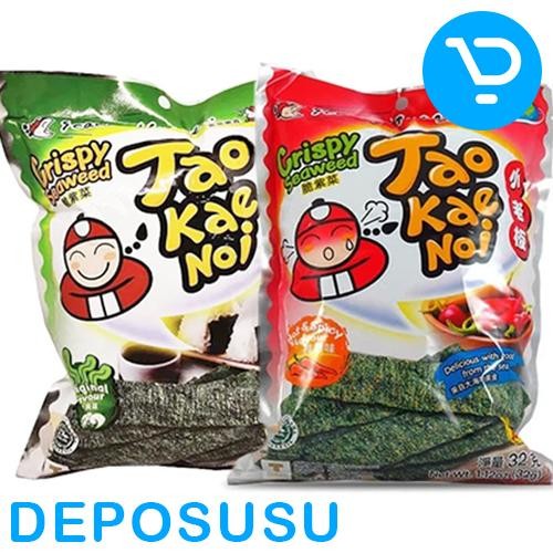 

Ger Tao Kae Noi CRISPY Seaweed Rumput Laut Krispi TaoKaeNoi 32g