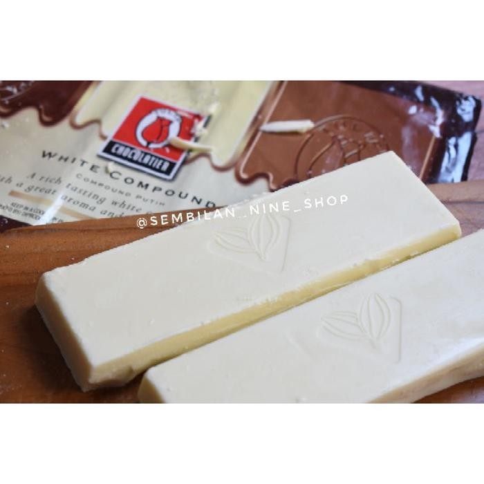

Ger TULIP WHITE Chocolate COMPOUND 200 gram Cokelat Coklat Putih Gading