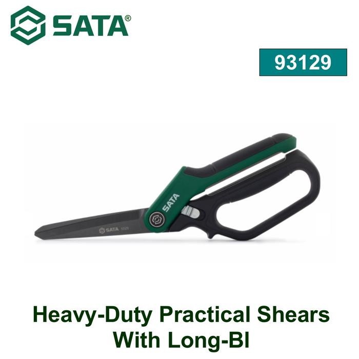 

Gunting 93129 Heavy-Duty Practical Shears With Long-Bl Sata Tools
