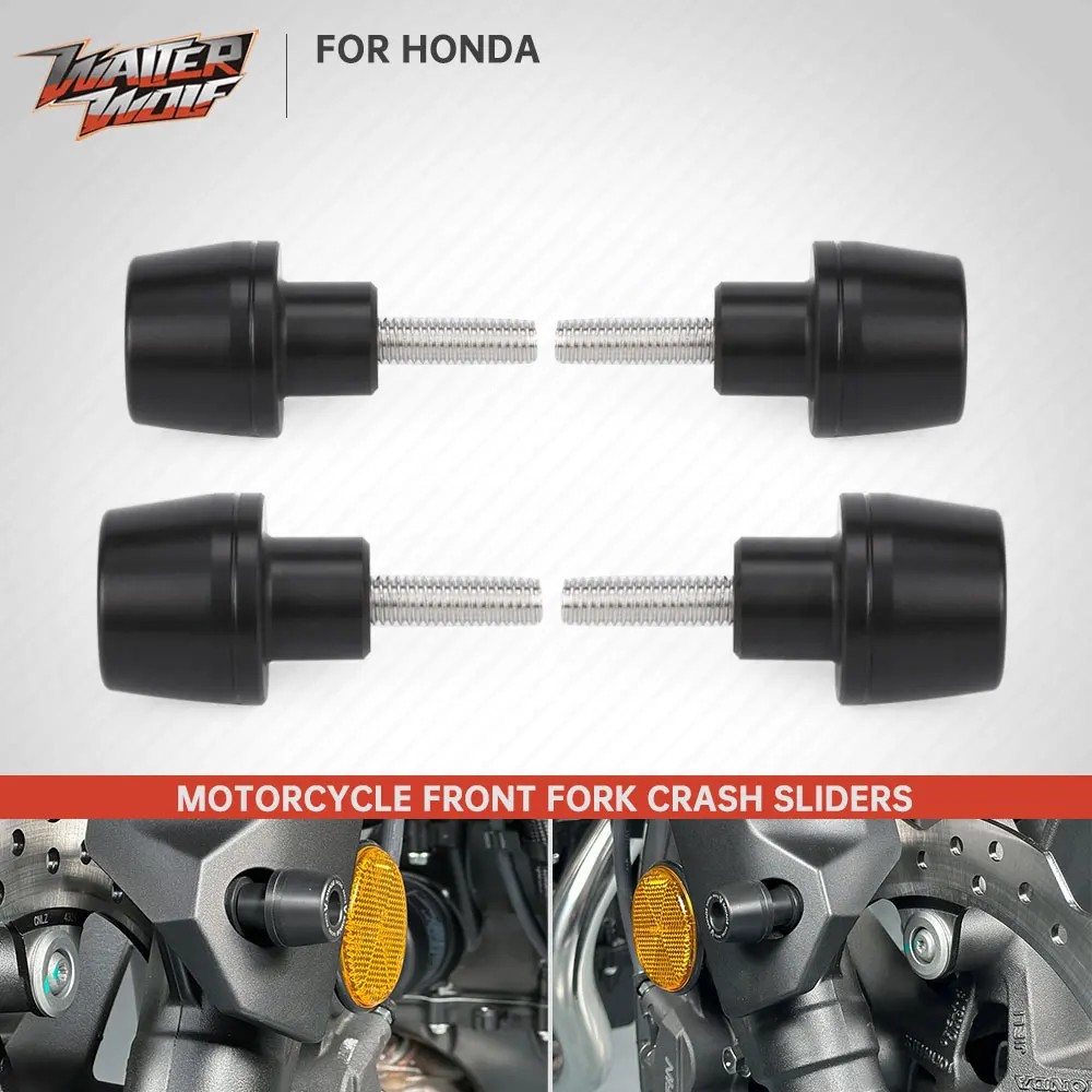 Motorcycle Fender Mudguard Front Fork Crash Slider For Honda CB400F CB400X CB500F CB500X CB650F CB65