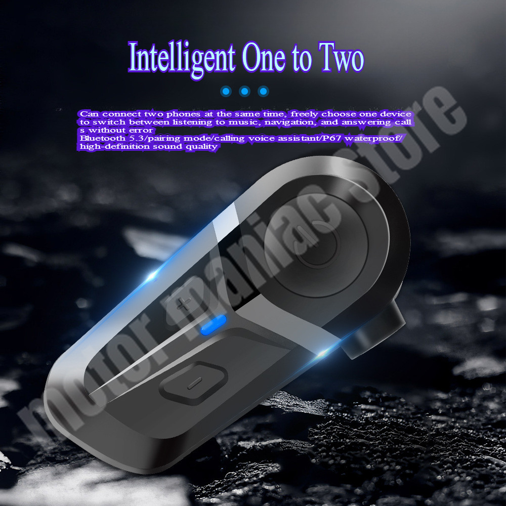 Motorcycle helmet Bluetooth headset full face helmet