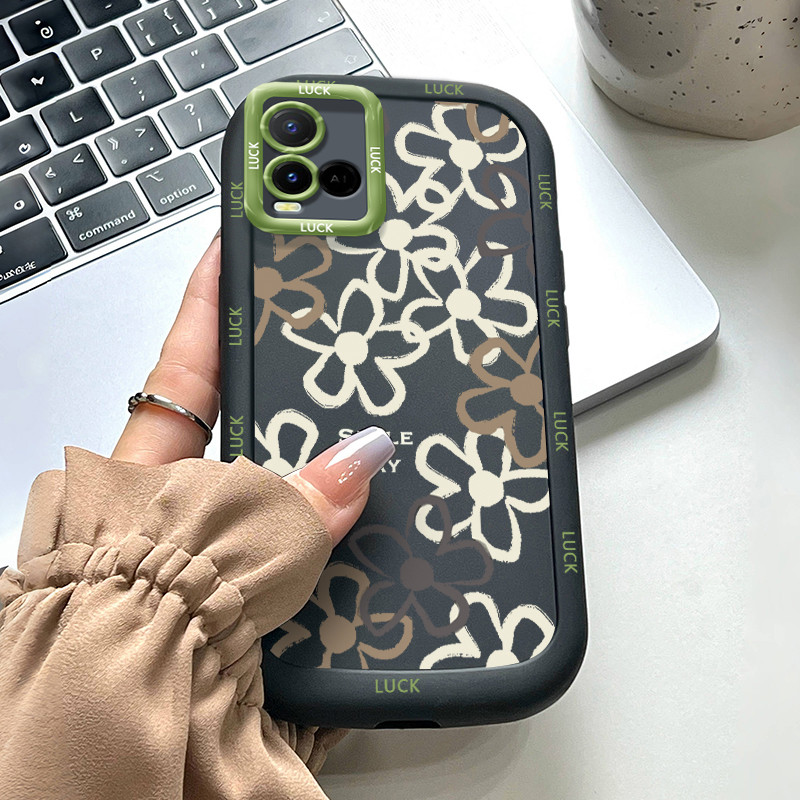 Casing Hp untuk VIVO Y21 Y21s Y21t Y21a Y21G Y33s Y33t Case Casing HP Softcase Puff Kasing ponsel Dr