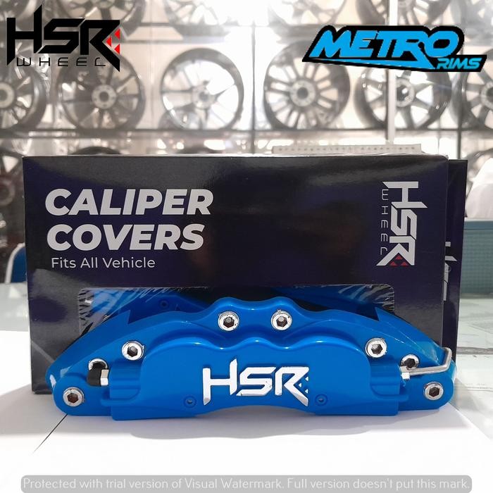 COVER CALIPER HSR BLUE ALL MOBIL COVER REM CAKRAM - BUKAN BREMBO Best Quality