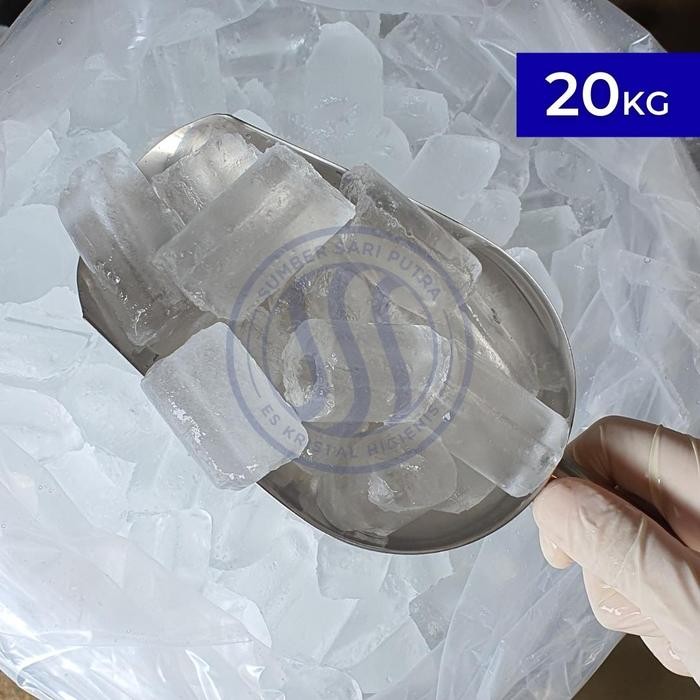 Es Batu Kristal 20kg Higienis & Berkualitas