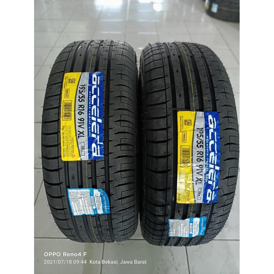 Ban Accelera R16 Accelera Phi-R 195-55 R16 Ban Mobil R16 Promo