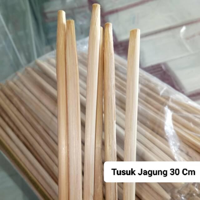 Tusuk Sate Bambu 20 Cm /Tusuk Sate Bambu Tebal /Tusuk Sate Bambu Murah