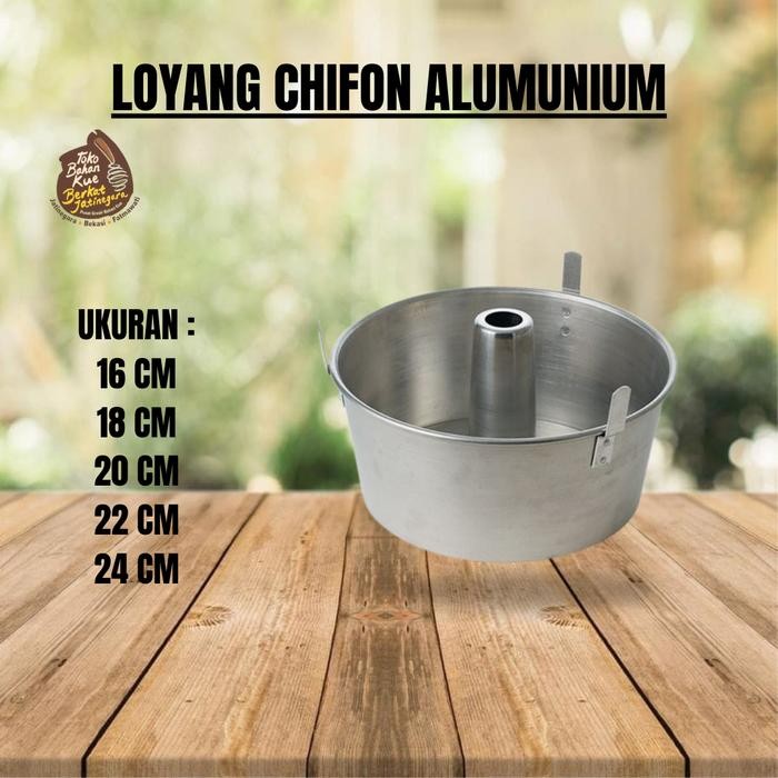 LOYANG CHIFFON BULAT / LOYANG CHIFFON ANTI LENGKET / LOYANG CHIFFON TEBAL