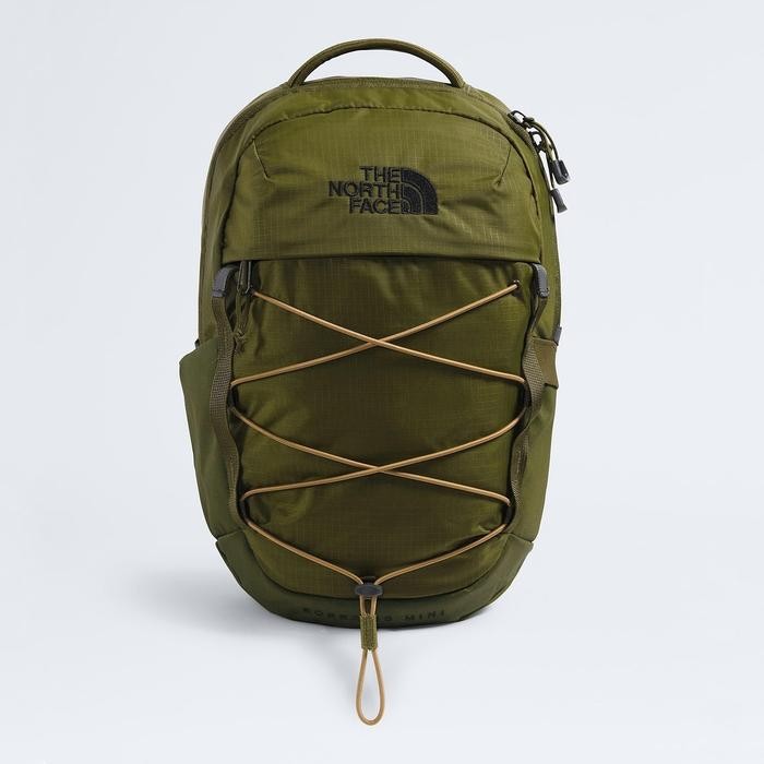 tas casual wanita TNF borealis mini backpack - forest olive