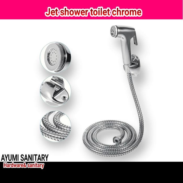 jet shower/shower cebok chrome