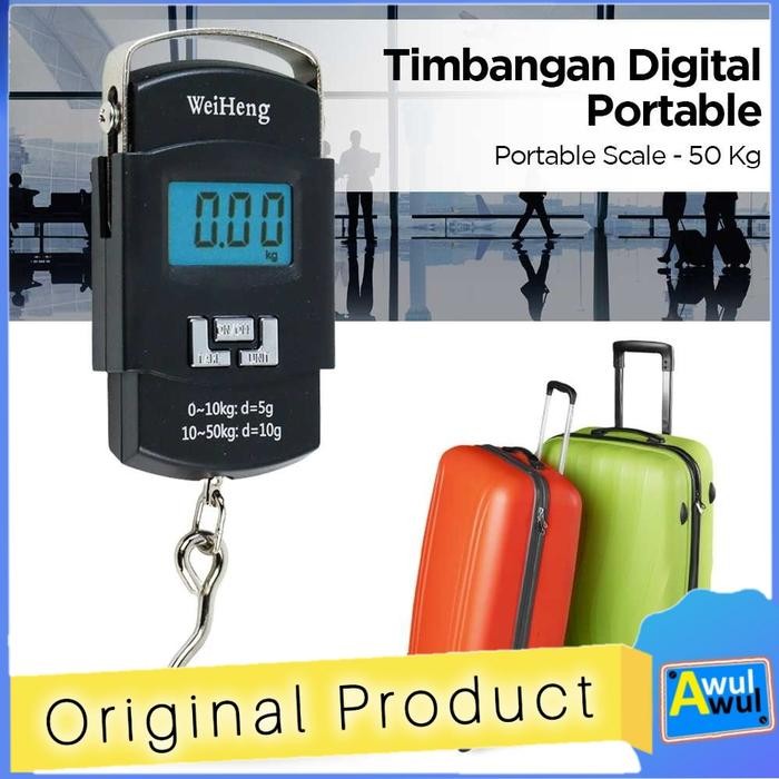 Timbangan Gantung Digital Serbaguna 50 Kg Timbangan Beras Gratisongkir
