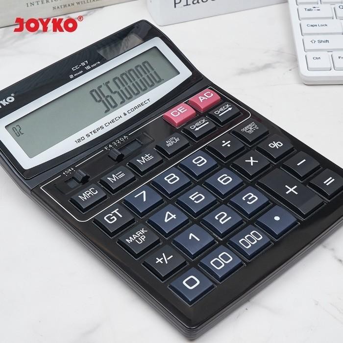 

Calculator Kalkulator Joyko Cc-57 16 Digits Ukuran Besar