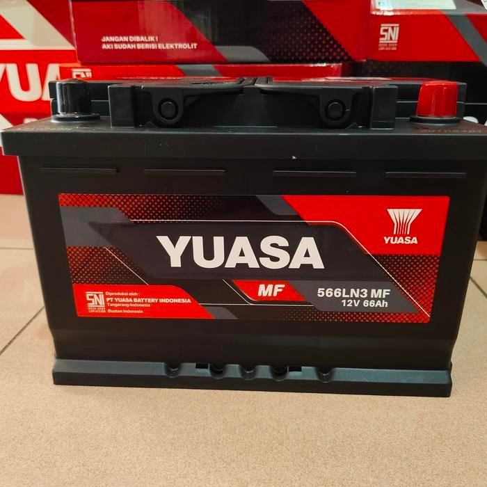 Aki mobil Innova Reborn Diesel, Fortuner VRZ 370LN3 Yuasa Aki kering Best Quality