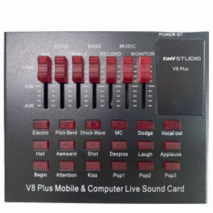 Taffstudio Soundcard Bluetooth V8 Plus