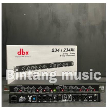 crosover dbx 234xl kualitas bagus dbx 234 xl 4 way